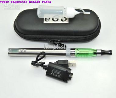 vapor cigarette health risks